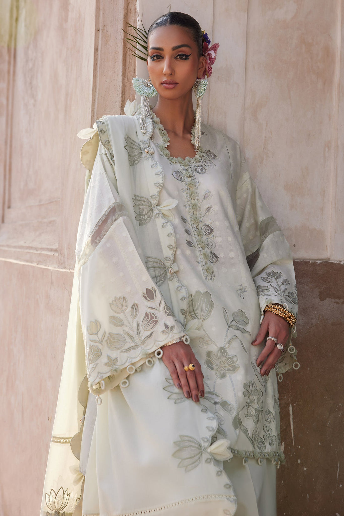 Elan | Luxury Lawn 25 | CELESTINE (EL25-05 A) - by - Libasekhas UK - Registered Vendor of : Elan - 100% Original Designer Dresss
