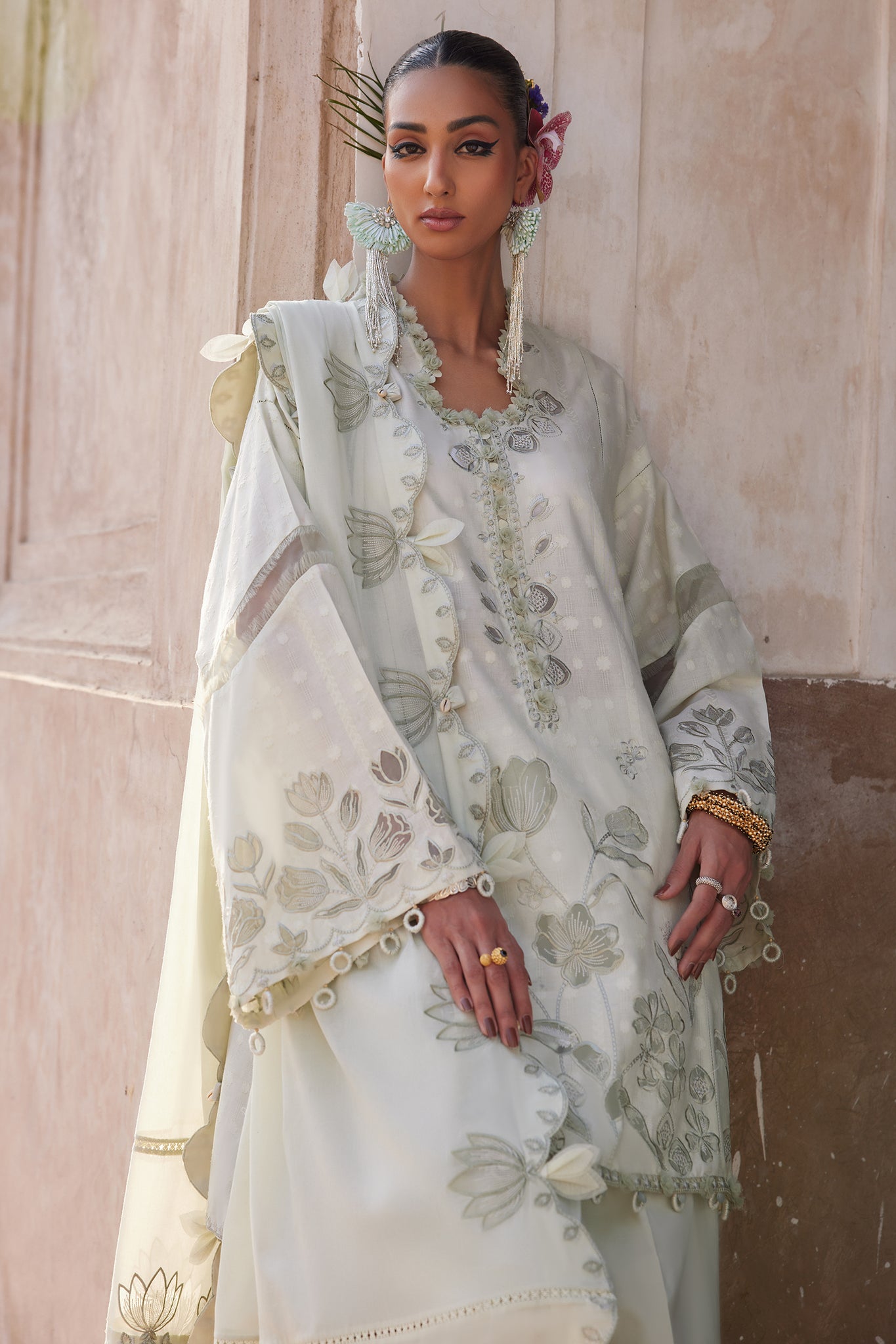 Elan | Luxury Lawn 25 | CELESTINE (EL25-05 A) - by - Libasekhas UK - Registered Vendor of : Elan - 100% Original Designer Dresss