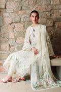 Cross Stitch | Eid Lawn Edit 26 | TROPIC MIST - by Libasekhas UK - Registered Vendor of : Cross Stitch - 100% Original Designer Dress