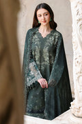 Cross Stitch | Eid Lawn Edit 26 | FOREST MUSE - by Libasekhas UK - Registered Vendor of : Charzima - 100% Original Designer Dress