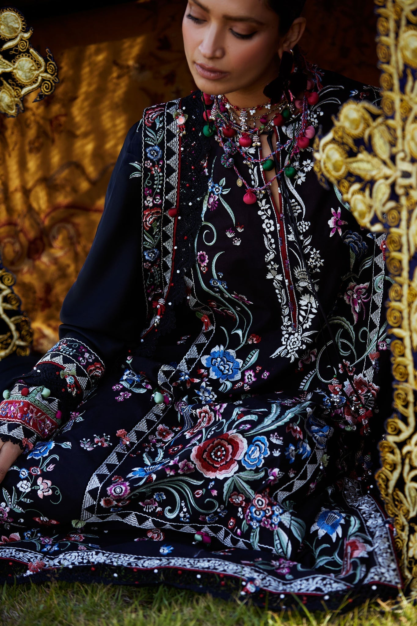 Elan | Kashmee Legacy Lawn 26 | ZABAR (EL26-01 A) - by Libasekhas UK - Registered Vendor of : Elan - 100% Original Designer Dress