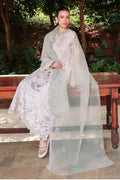 Cross Stitch | Eid Lawn Edit 26 |PEARL SAGE - by Libasekhas UK - Registered Vendor of : Cross Stitch - 100% Original Designer Dress