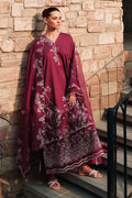 Cross Stitch | Eid Lawn Edit 26 | PLUM ESSENCE - by Libasekhas UK - Registered Vendor of : Cross Stitch - 100% Original Designer Dress