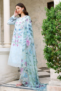 Cross Stitch | Eid Lawn Edit 26 | AQUA GLINT - by Libasekhas UK - Registered Vendor of : Cross Stitch - 100% Original Designer Dress