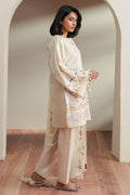 Cross Stitch | Mahiri Embroidered Collection 26 | VORY MOSIAC - by Libasekhas UK - Registered Vendor of : Cross Stitch - 100% Original Designer Dress