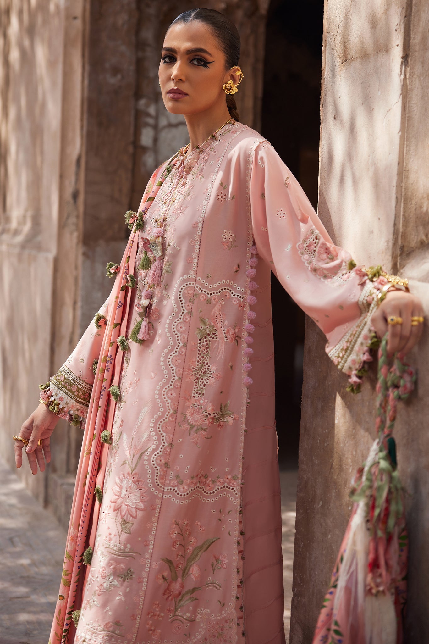 Elan | Luxury Lawn 25 | SERENE (EL25-01 A) - by - Libasekhas UK - Registered Vendor of : Elan - 100% Original Designer Dresss