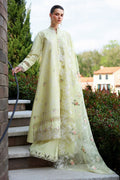 Cross Stitch | Eid Lawn Edit 26 | CITRUS LACE - by Libasekhas UK - Registered Vendor of : Cross Stitch - 100% Original Designer Dress