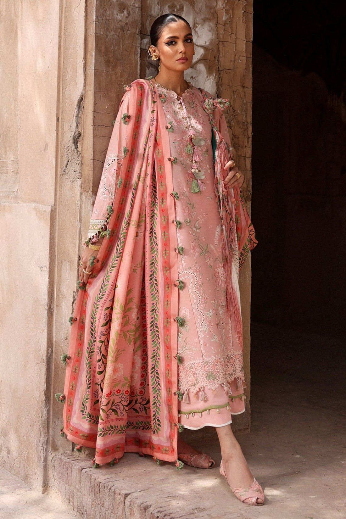 Elan | Luxury Lawn 25 | SERENE (EL25-01 A) - by - Libasekhas UK - Registered Vendor of : Elan - 100% Original Designer Dresss