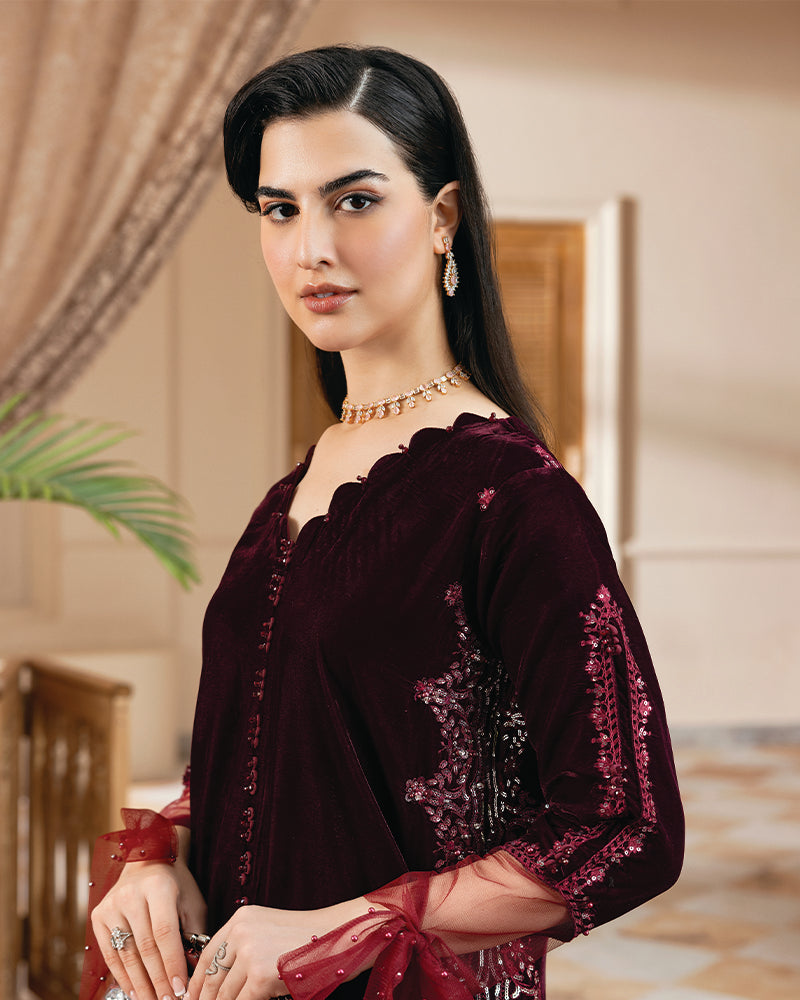 Ain | Winter Collection | AN-84 - by Libasekhas UK - Registered Vendor of : Ain - 100% Original Designer Dress
