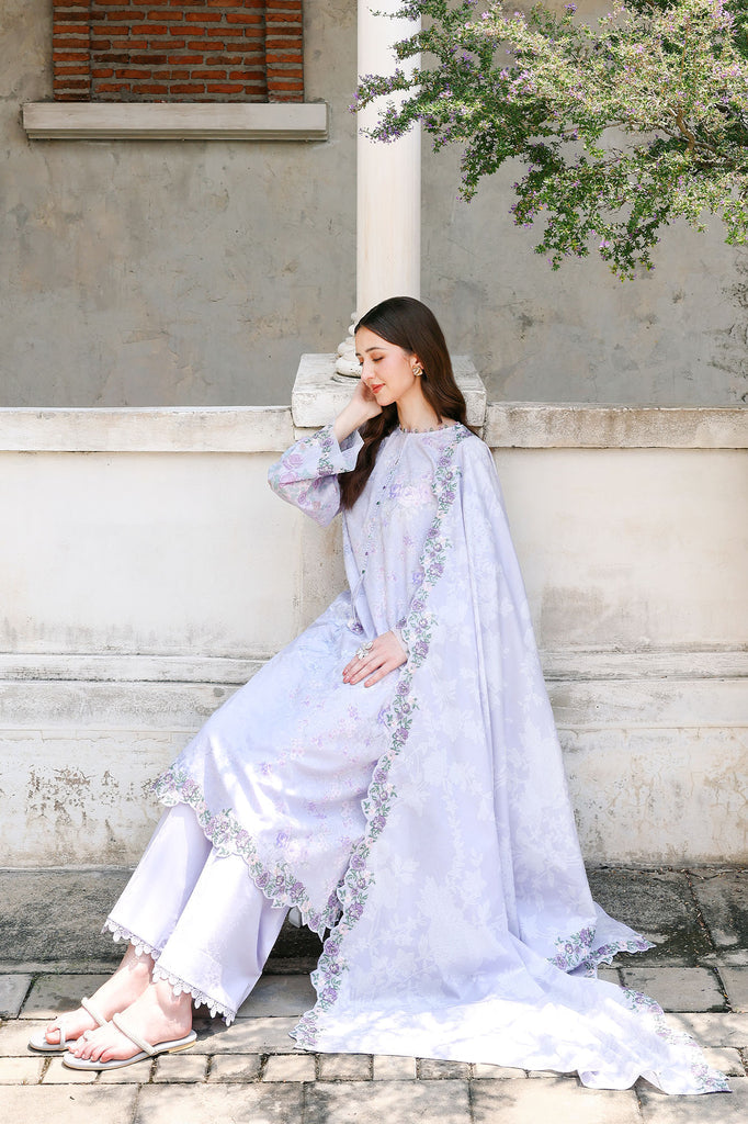 Cross Stitch | Eid Lawn Edit 26 | CRYSTAL GLAZE - by Libasekhas UK - Registered Vendor of : Cross Stitch - 100% Original Designer Dress