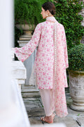 Cross Stitch | Eid Lawn Edit 26 | PEACH SPRINKLE - by Libasekhas UK - Registered Vendor of : Cross Stitch - 100% Original Designer Dress