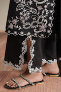 Cross Stitch | Mahiri Embroidered Collection 26 | NOIR CANVAS - by Libasekhas UK - Registered Vendor of : Cross Stitch - 100% Original Designer Dress