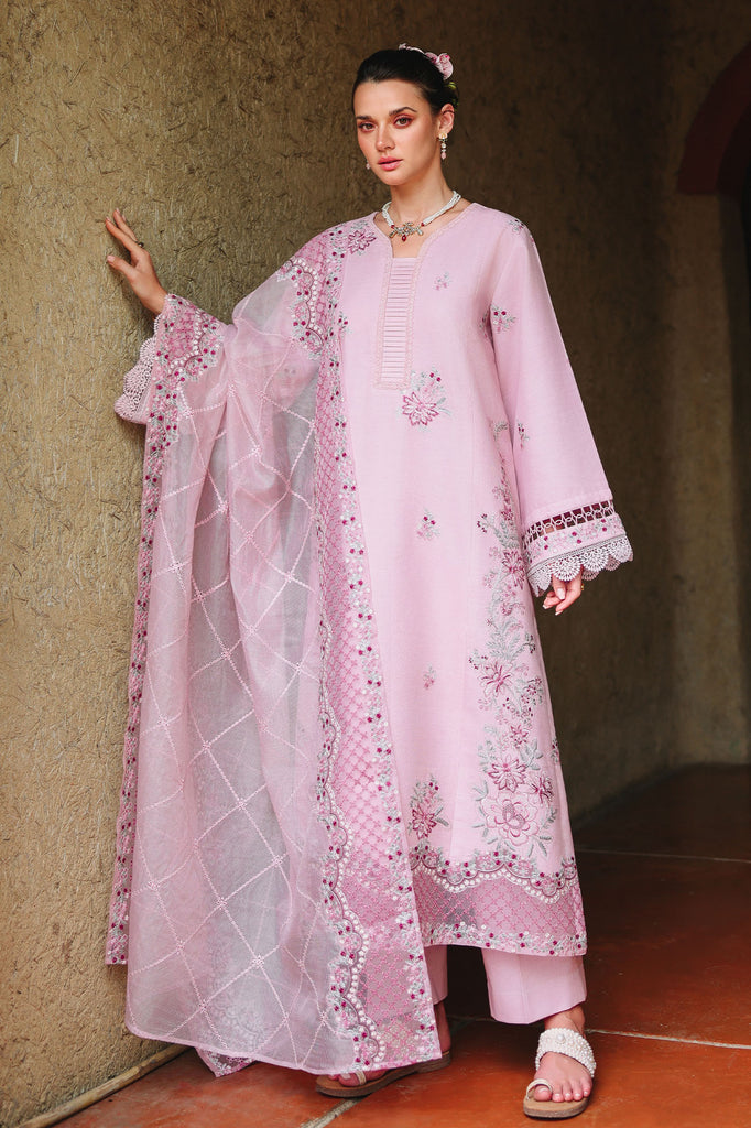 Cross Stitch | Eid Lawn Edit 26 |  LAVENDER LUXE - by Libasekhas UK - Registered Vendor of : Cross Stitch - 100% Original Designer Dress