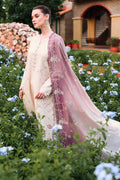 Cross Stitch | Eid Lawn Edit 26 |  SAND DUNE - by Libasekhas UK - Registered Vendor of : Cross Stitch - 100% Original Designer Dress
