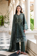 Cross Stitch | Eid Lawn Edit 26 | FOREST MUSE - by Libasekhas UK - Registered Vendor of : Charzima - 100% Original Designer Dress