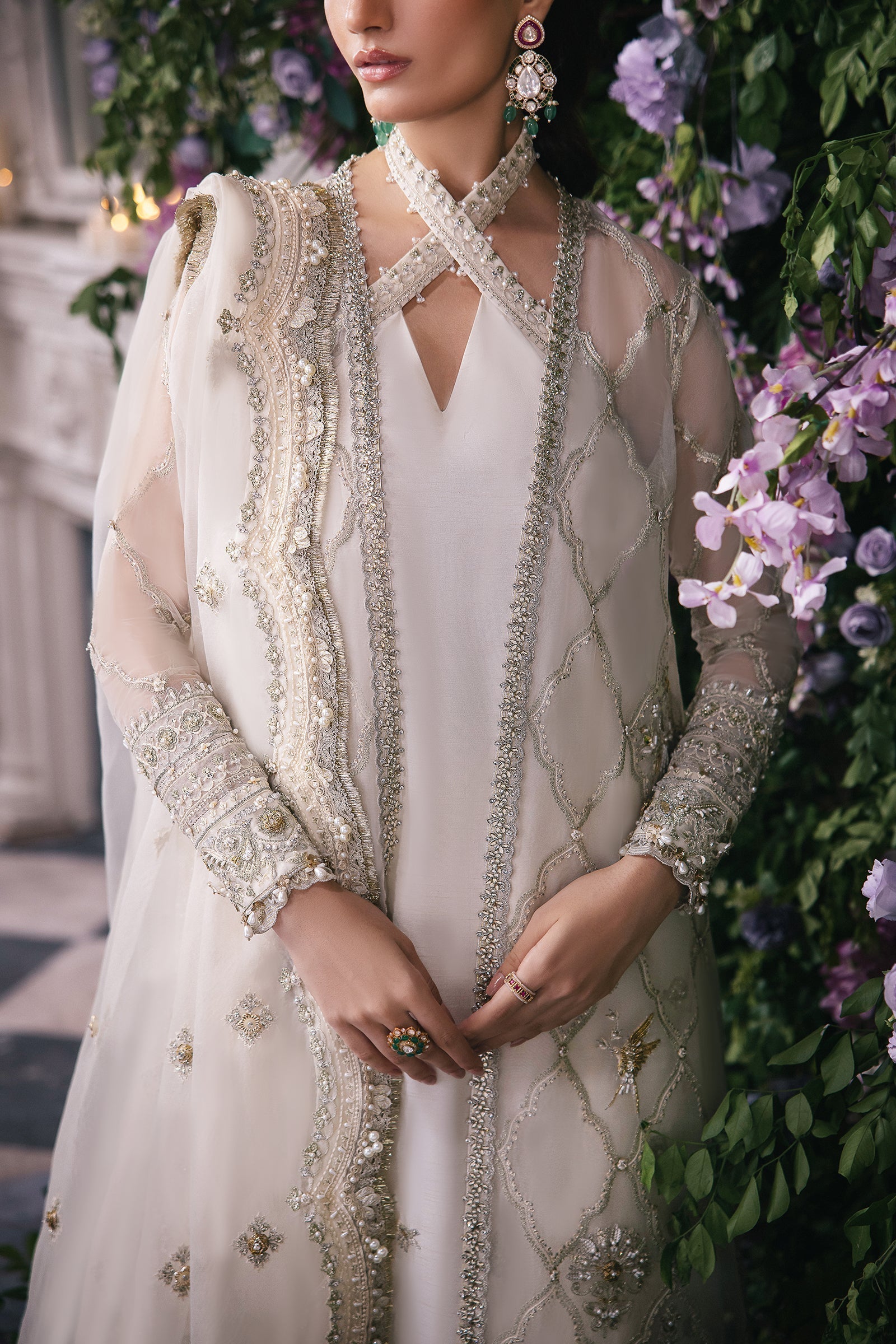 Zaha | Gossamer Formals 24 | LEIYN (ZC24-02) - by - Libasekhas UK - Registered Vendor of : Zaha - 100% Original Designer Dresss
