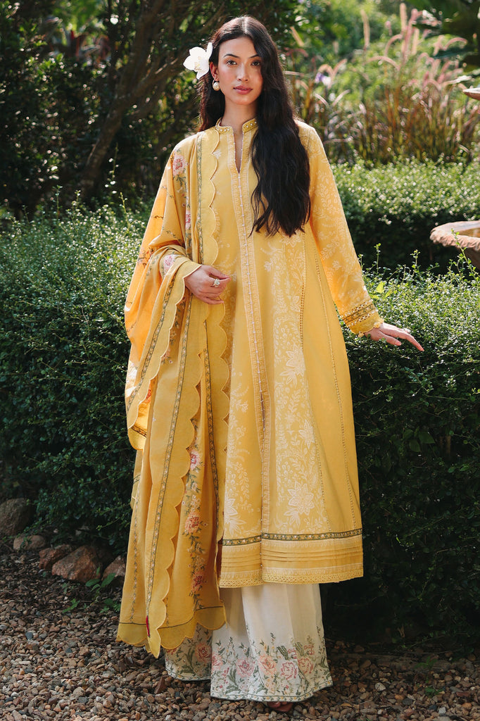 Cross Stitch | Eid Lawn Edit 26 | PETAL DRAPES - by Libasekhas UK - Registered Vendor of : Cross Stitch - 100% Original Designer Dress