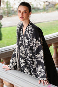 Cross Stitch | Eid Lawn Edit 26 |  OBSIDIAN BLOOM - by Libasekhas UK - Registered Vendor of : Cross Stitch - 100% Original Designer Dress