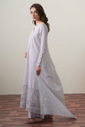 Cross S titch | Mahiri Embroidered Collection 26 |VIOLET DREAM - by Libasekhas UK - Registered Vendor of : Cross Stitch - 100% Original Designer Dress