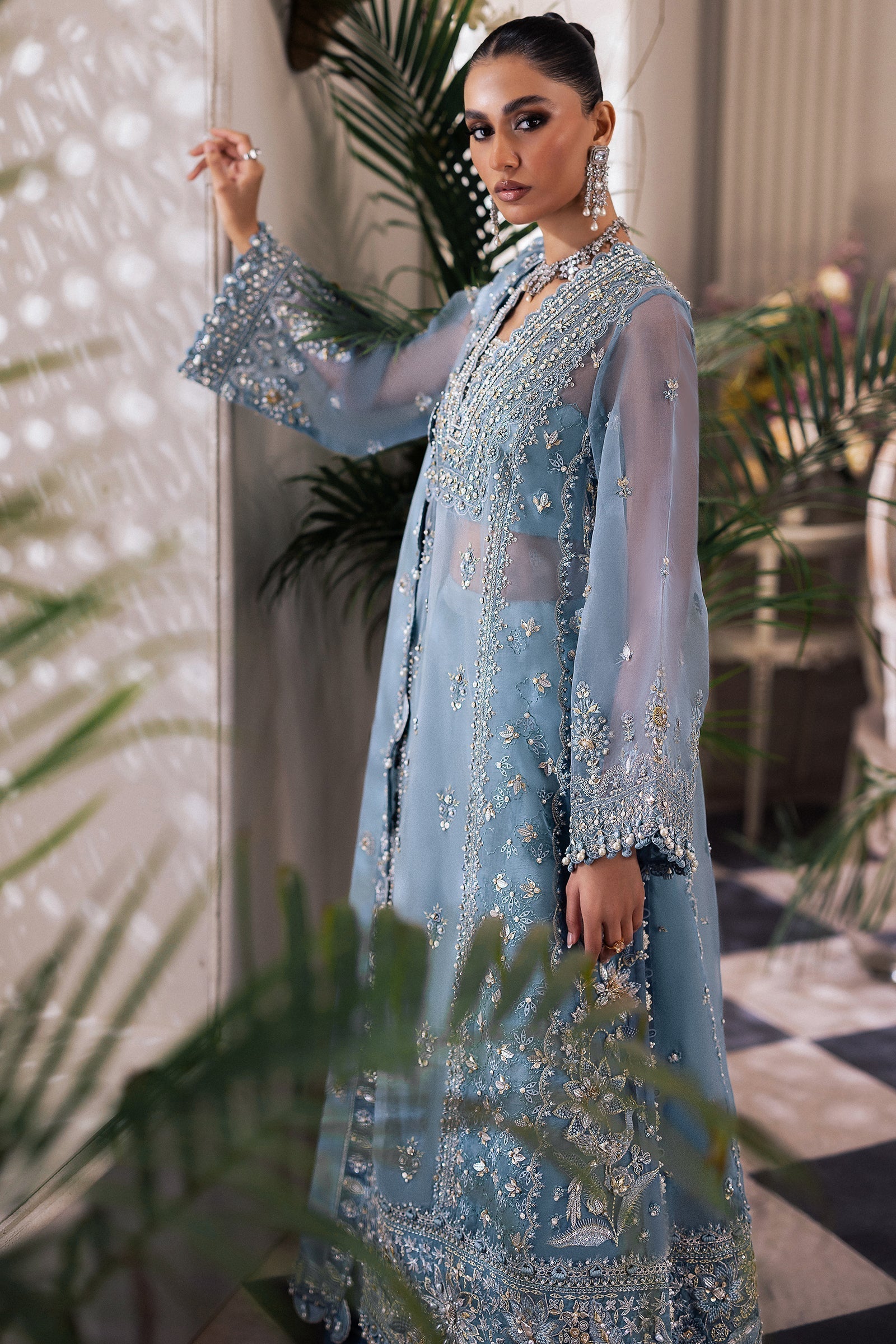 Zaha | Gossamer Formals 24 | AZURA (ZC24-07) - by - Libasekhas UK - Registered Vendor of : Zaha - 100% Original Designer Dresss