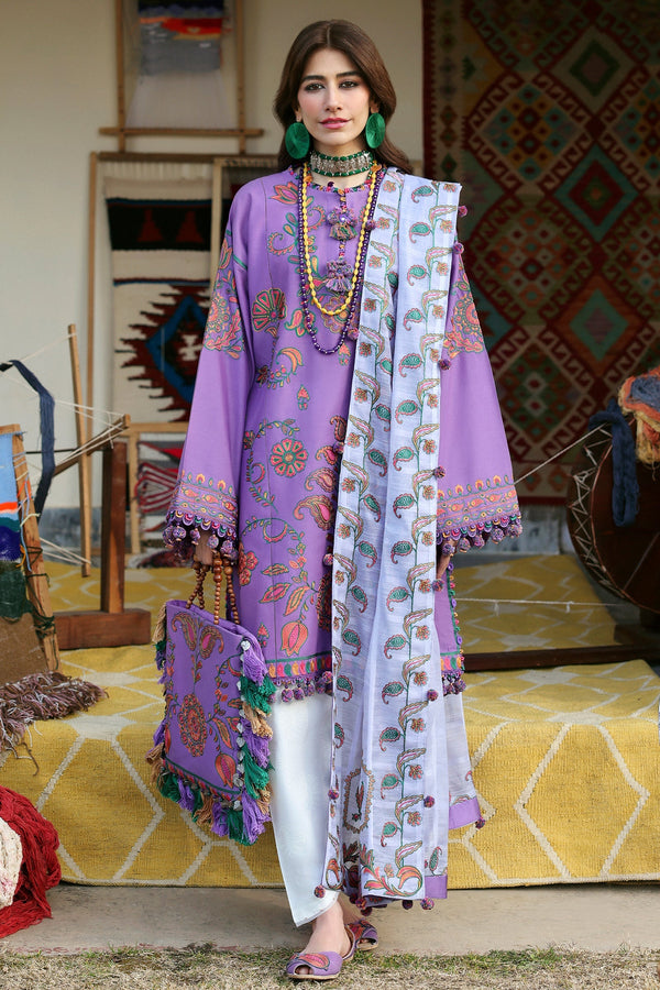 Zaha | Lawn 25 | ZARIAH (ZL25-09 A) - by - Libasekhas UK - Registered Vendor of : Zaha - 100% Original Designer Dresss