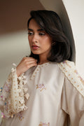 Cross Stitch | Mahiri Embroidered Collection 26 | VORY MOSIAC - by Libasekhas UK - Registered Vendor of : Cross Stitch - 100% Original Designer Dress