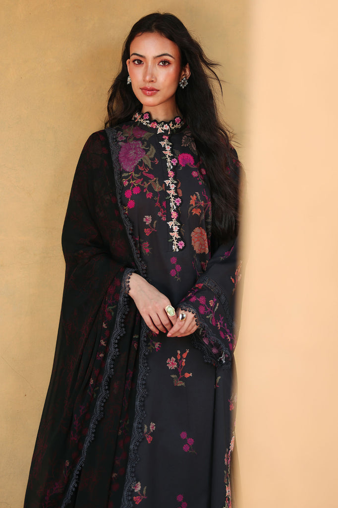 Cross Stitch | Eid Lawn Edit 26 | SHADOW GRACE - by Libasekhas UK - Registered Vendor of : Cross Stitch - 100% Original Designer Dress
