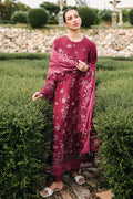 Cross Stitch | Eid Lawn Edit 26 | CRIMSON ROYALE - by Libasekhas UK - Registered Vendor of : Cross Stitch - 100% Original Designer Dress