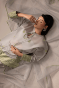 Erum Khan | Summer Whisper | Power Queen - by Libasekhas UK - Registered Vendor of : Erum Khan - 100% Original Designer Dress