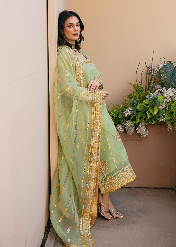 Daud Abbas | Formals Collection | Sunahri - by - Libasekhas UK - Registered Vendor of : Daud Abbas - 100% Original Designer Dresss