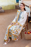 Zaha | Embroidered Lawn Collection | LEYA (ZL23-07 A) - by - Libasekhas UK - Registered Vendor of : Zaha - 100% Original Designer Dresss