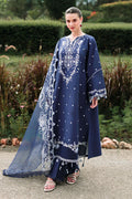 Cross Stitch | Eid Lawn Edit 26 | MIDNIGHT AURA - by Libasekhas UK - Registered Vendor of : Cross Stitch - 100% Original Designer Dress