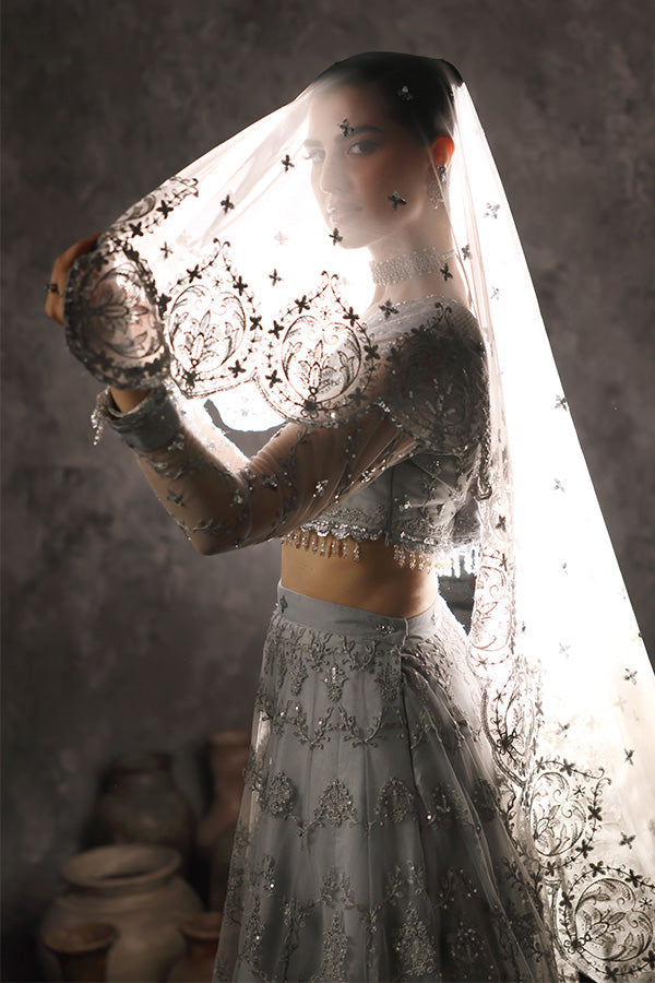 Saffron | Aatish Formals | Rang-e-Barq - Libasekhas