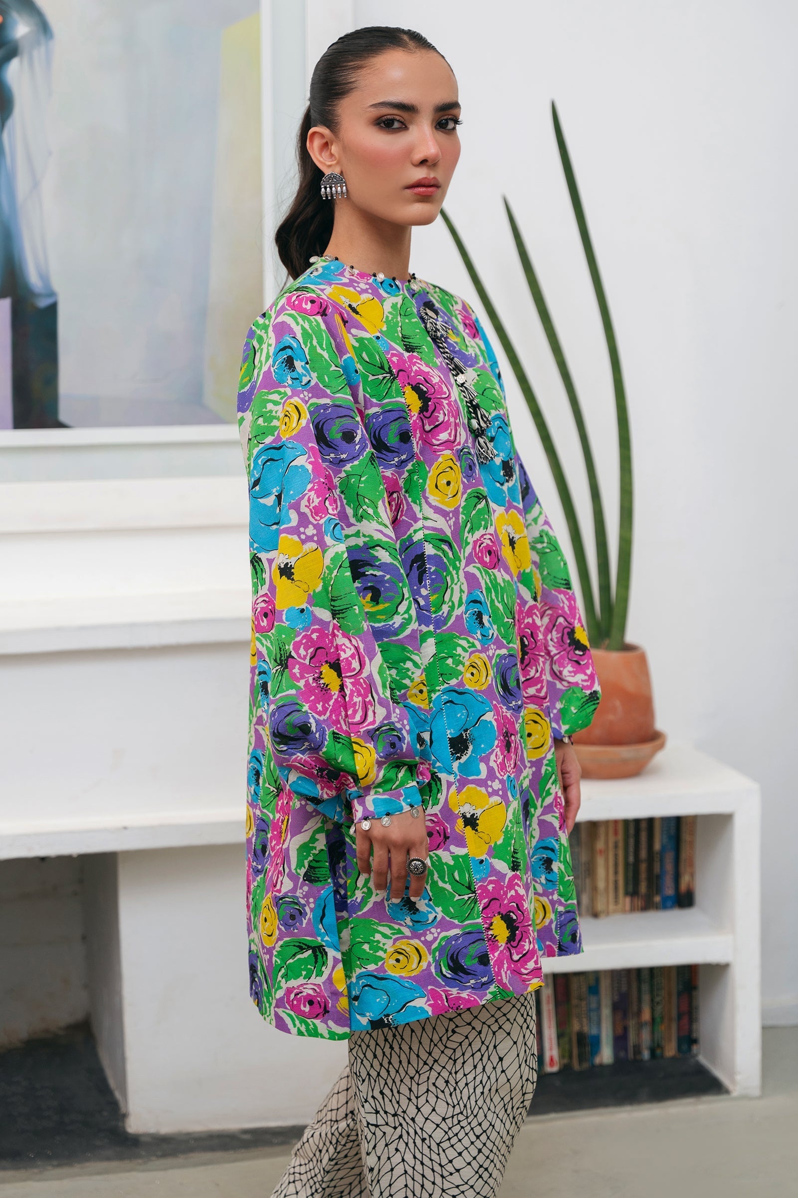 Zaha | Aangan Ready to Wear |FLORANA (ZRW-21330) - by - Libasekhas UK - Registered Vendor of : Zaha - 100% Original Designer Dresss