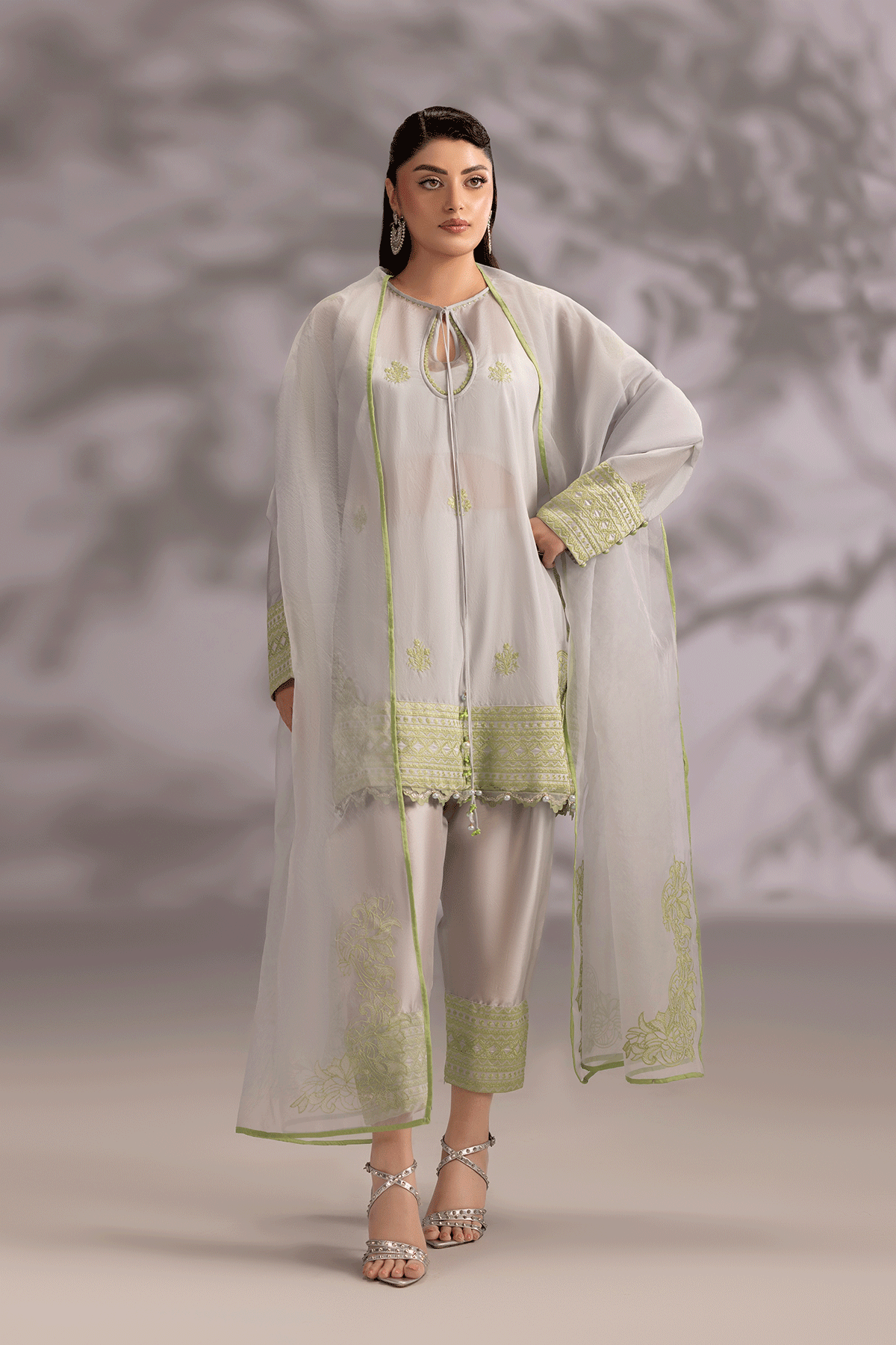 Erum Khan | Summer Whisper | Power Queen - by Libasekhas UK - Registered Vendor of : Erum Khan - 100% Original Designer Dress