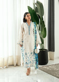 Sahane | Virelle The Lawn Edit | CG50004 Yvett - by Libasekhas UK - Registered Vendor of : Sahane - 100% Original Designer Dress