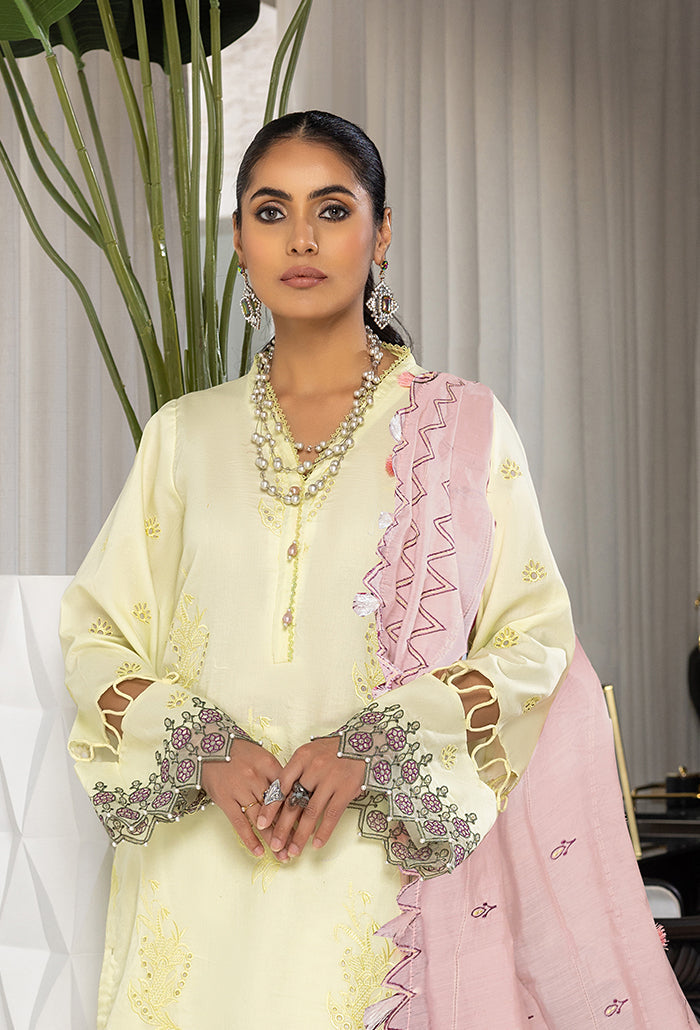 Humdum | Charlotte Chikankari Lawn | D06 - by - Libasekhas UK - Registered Vendor of : HumDum - 100% Original Designer Dresss