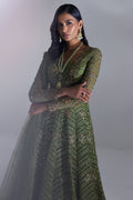 Elan | Luxury Wedding Wears | SCINTILLANT OLIVE (EP-20995) - by Libasekhas UK - Registered Vendor of : Elan - 100% Original Designer Dress