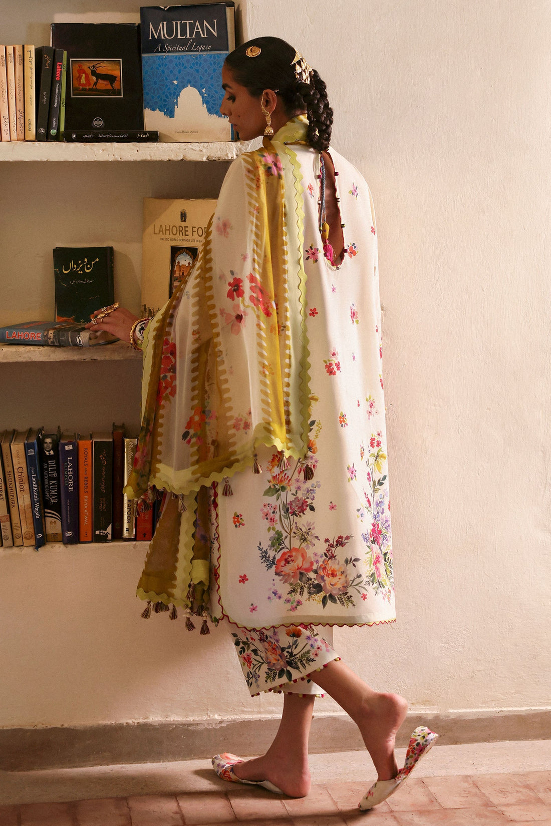 Zaha | Festive Lawn 25 | CHANDNI (ZF-25-10) - by - Libasekhas UK - Registered Vendor of : zaha - 100% Original Designer Dresss