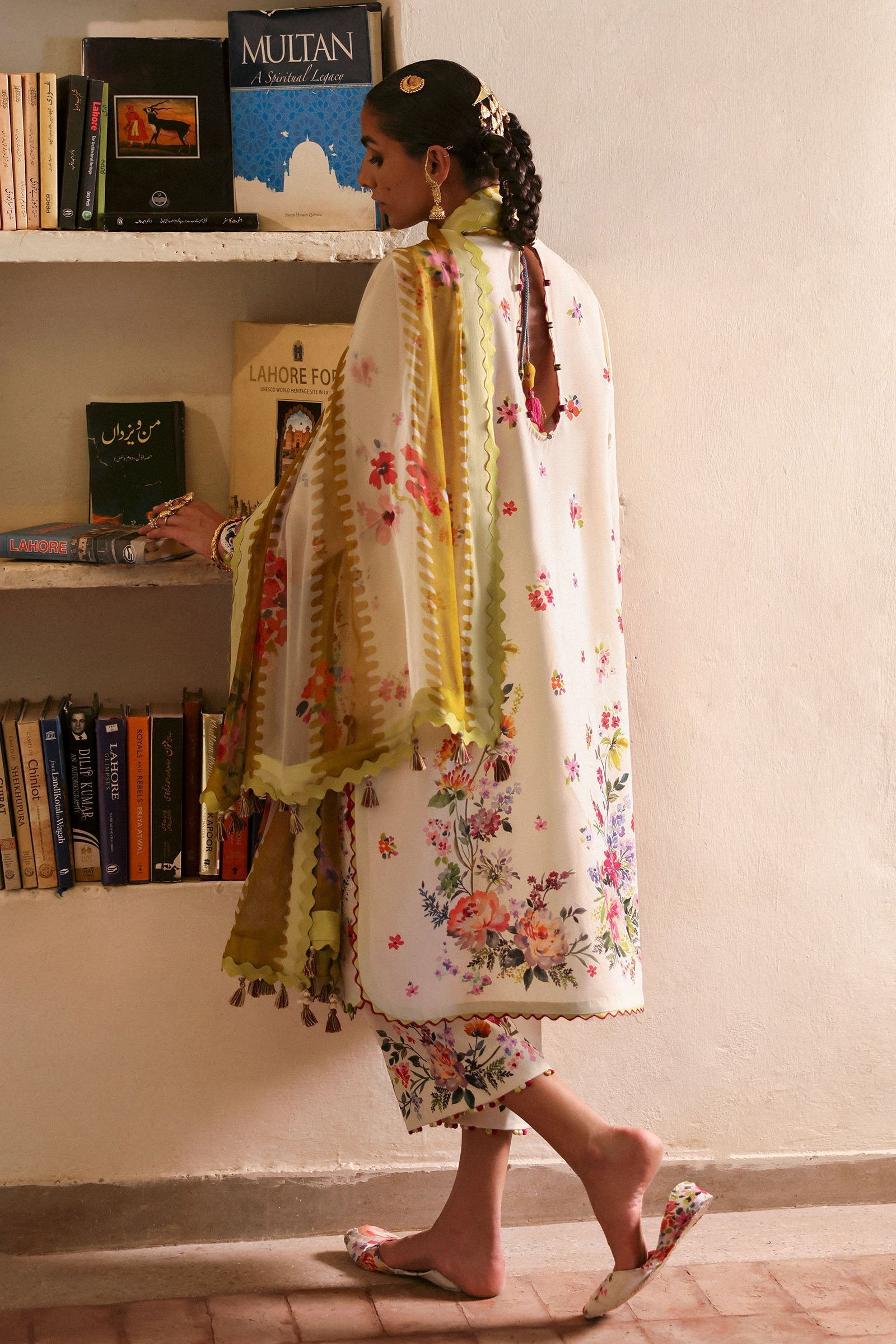Zaha | Festive Lawn 25 | CHANDNI (ZF-25-10) - by - Libasekhas UK - Registered Vendor of : zaha - 100% Original Designer Dresss
