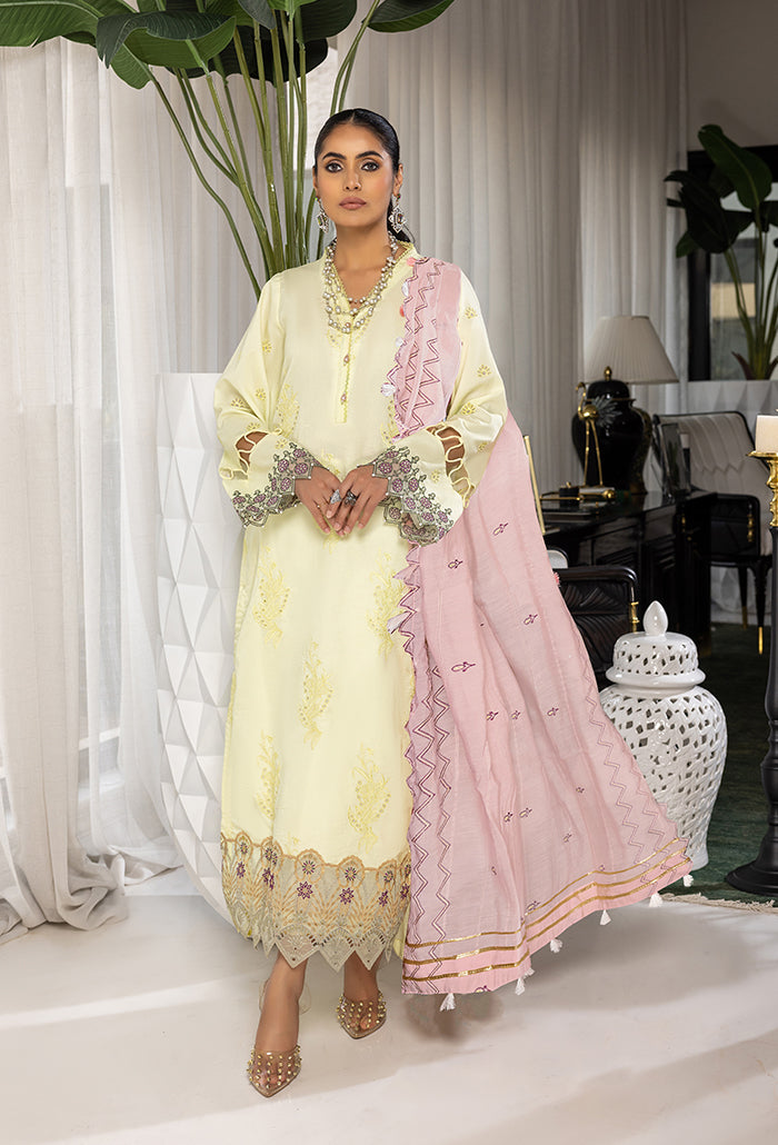 Humdum | Charlotte Chikankari Lawn | D06 - by - Libasekhas UK - Registered Vendor of : HumDum - 100% Original Designer Dresss