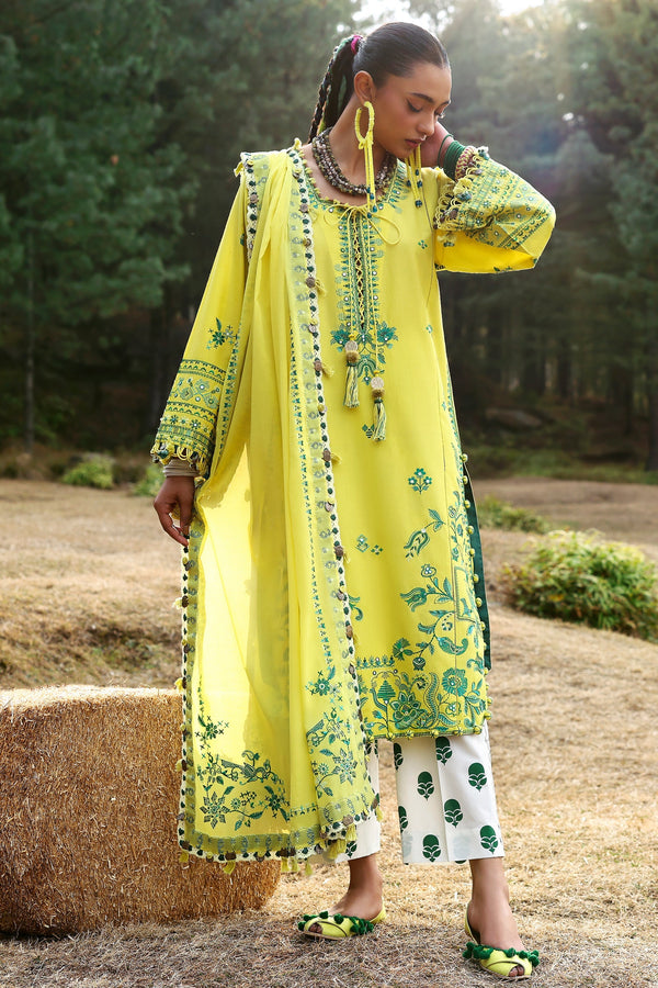 Zaha | Lawn 25 | ELAYA (ZL25-10 B) - by - Libasekhas UK - Registered Vendor of : Zaha - 100% Original Designer Dresss