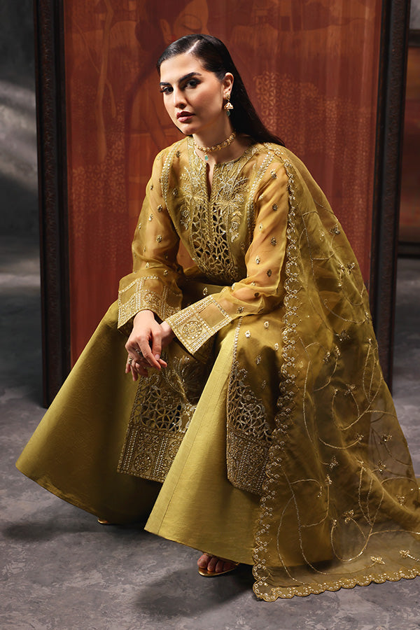 Saffron | Aatish Formals | Shola-e-Noor - Libasekhas