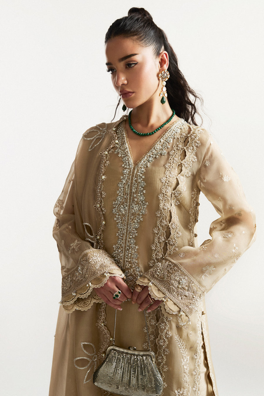 Elan | Vital Ornee | SOLEIL ELIXIR (EV-21372) - by Libasekhas UK - Registered Vendor of : Elan - 100% Original Designer Dress