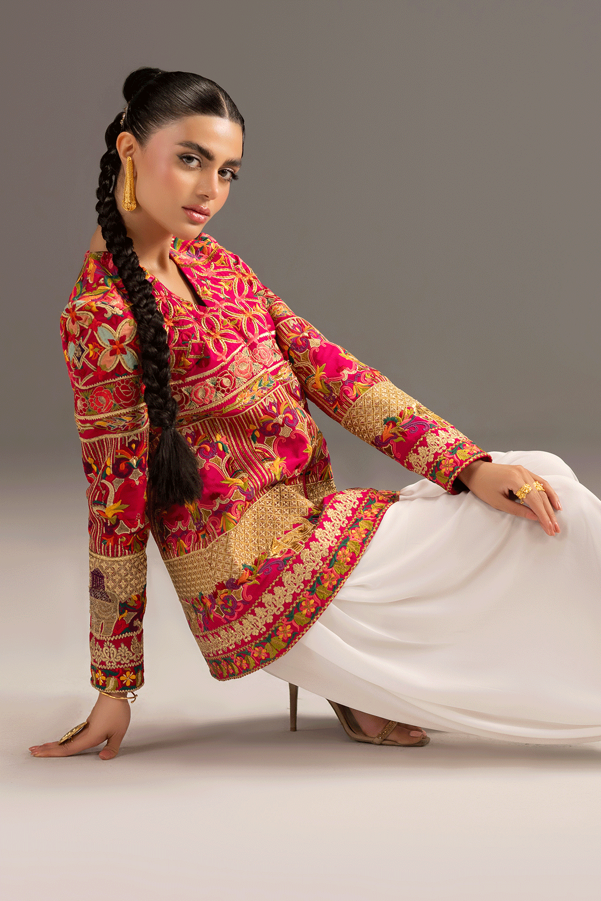 Erum Khan | Summer Whisper | Star Elegance - by Libasekhas UK - Registered Vendor of : Erum Khan - 100% Original Designer Dress