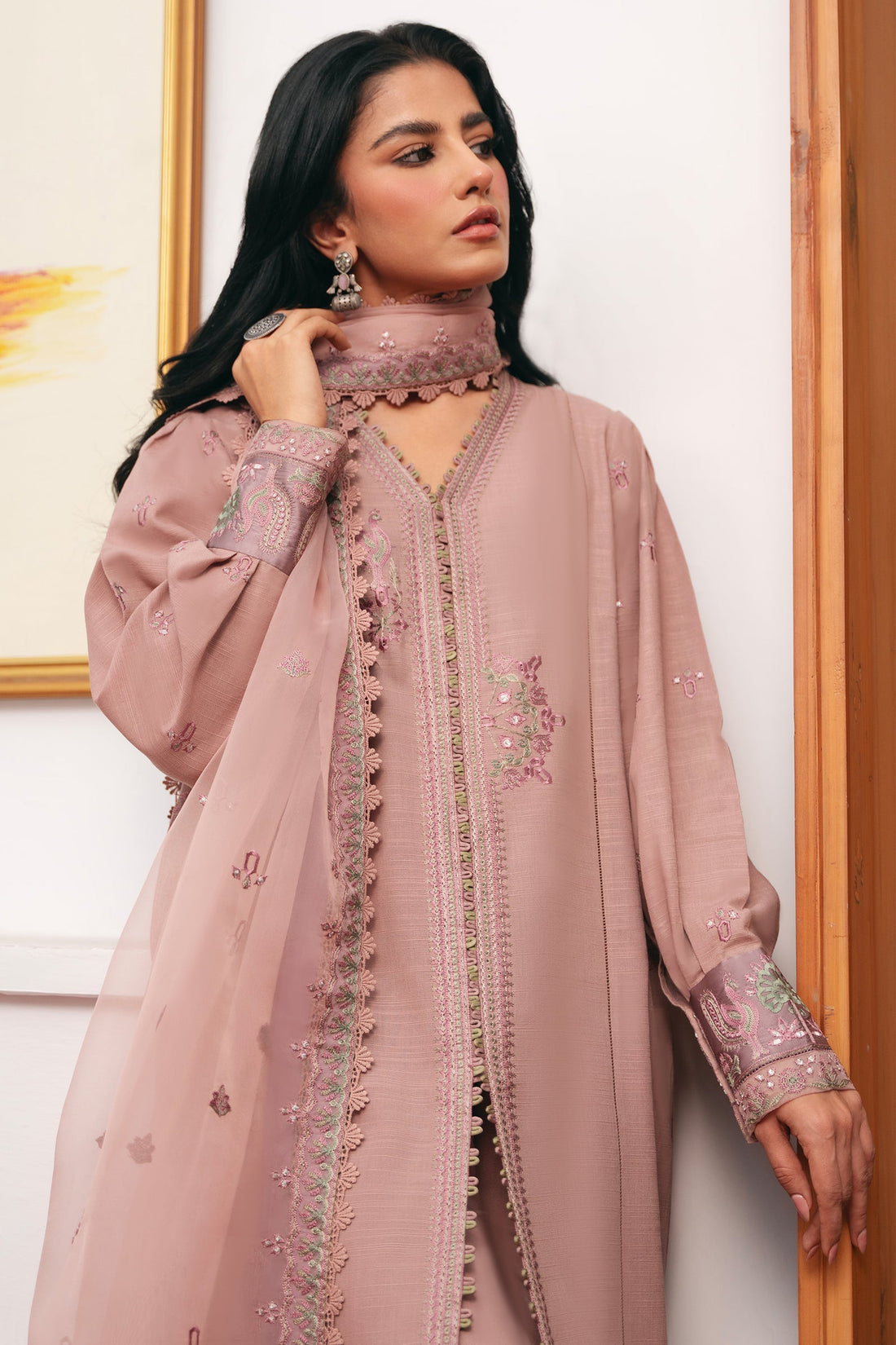 Zaha | Aangan Ready to Wear | SITARA (ZRW-20908) - by - Libasekhas UK - Registered Vendor of : zaha - 100% Original Designer Dresss