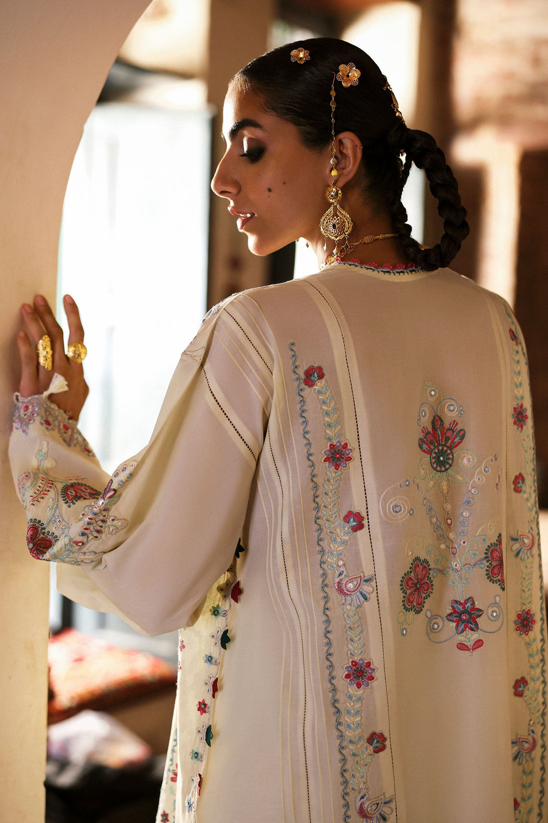 Zaha | Festive Lawn 25 | MEHERBANO (ZF-25-01) - by - Libasekhas UK - Registered Vendor of : Zaha - 100% Original Designer Dresss