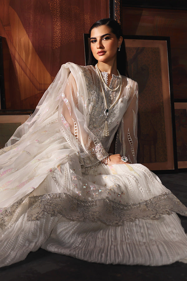 Saffron | Aatish Formals | Mah-e-Khusnuma - by - Libasekhas UK - Registered Vendor of : Saffron - 100% Original Designer Dresss