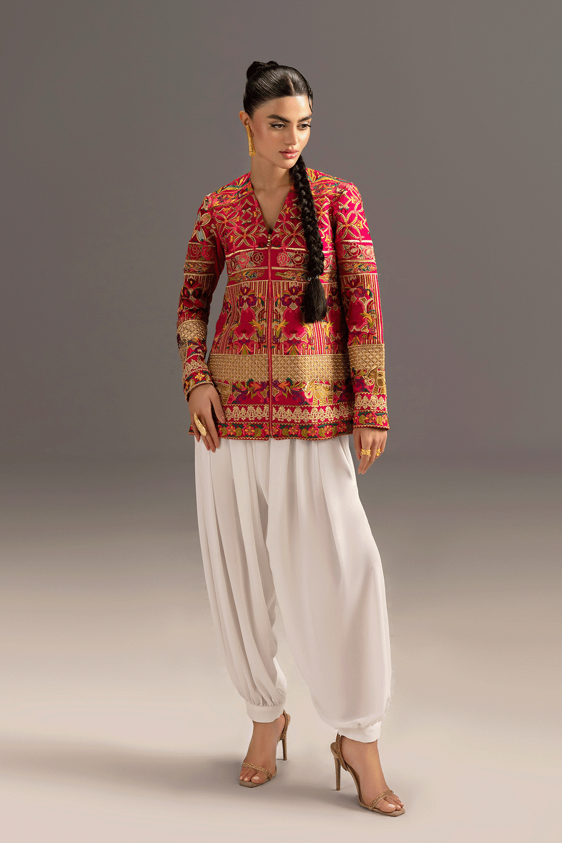 Erum Khan | Summer Whisper | Star Elegance - by Libasekhas UK - Registered Vendor of : Erum Khan - 100% Original Designer Dress