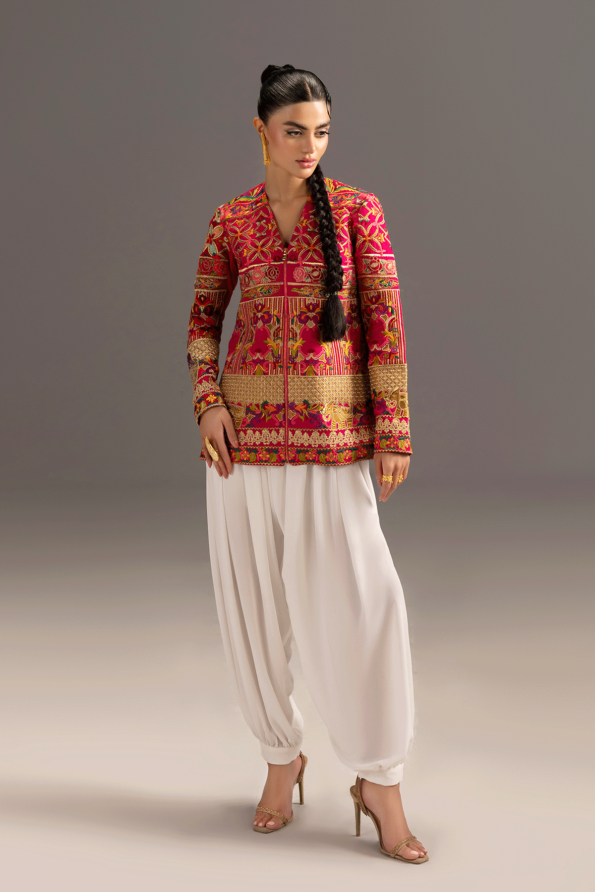 Erum Khan | Summer Whisper | Star Elegance - by Libasekhas UK - Registered Vendor of : Erum Khan - 100% Original Designer Dress